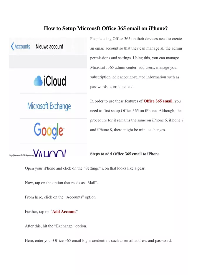 ppt-how-to-setup-microsoft-office-365-email-on-iphone-powerpoint