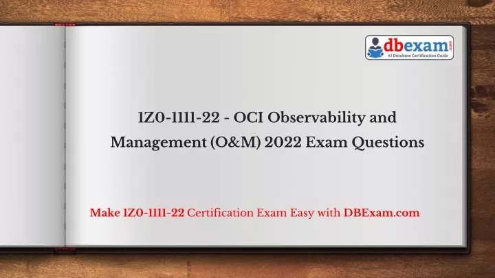 PPT - 1Z0-1111-22 - OCI Observability and Management (O&M) 2022 Exam Sns-Brigh10