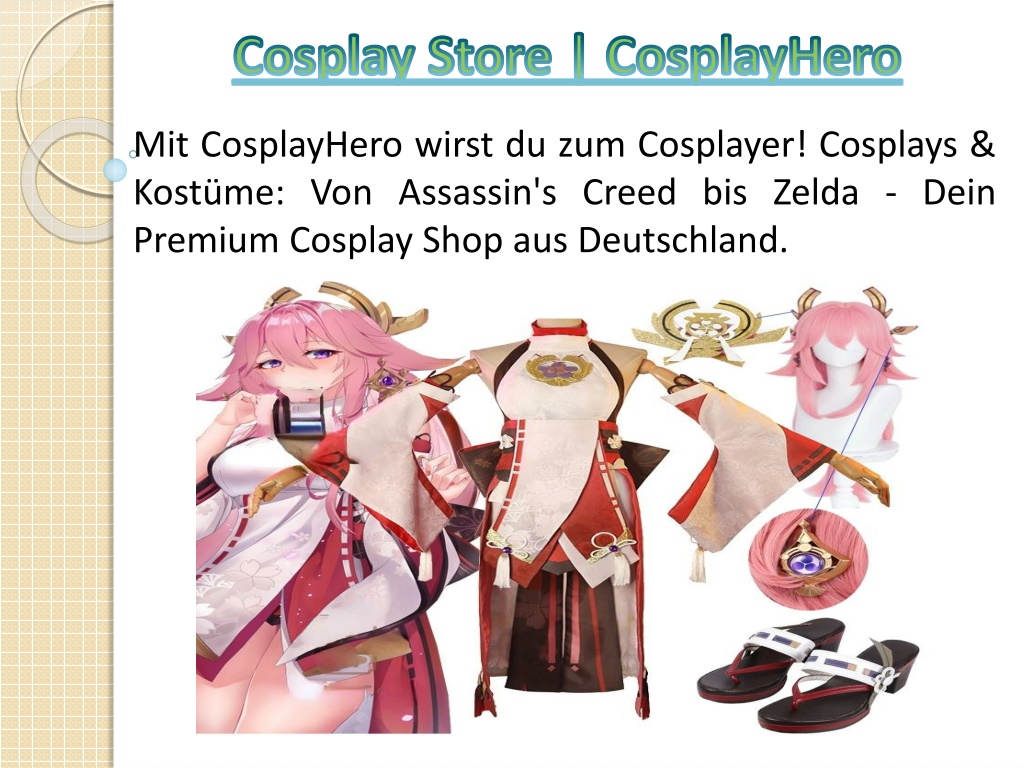 PPT - Deutschlands Cosplay Shop für Cosplays, Kostüme & Merch