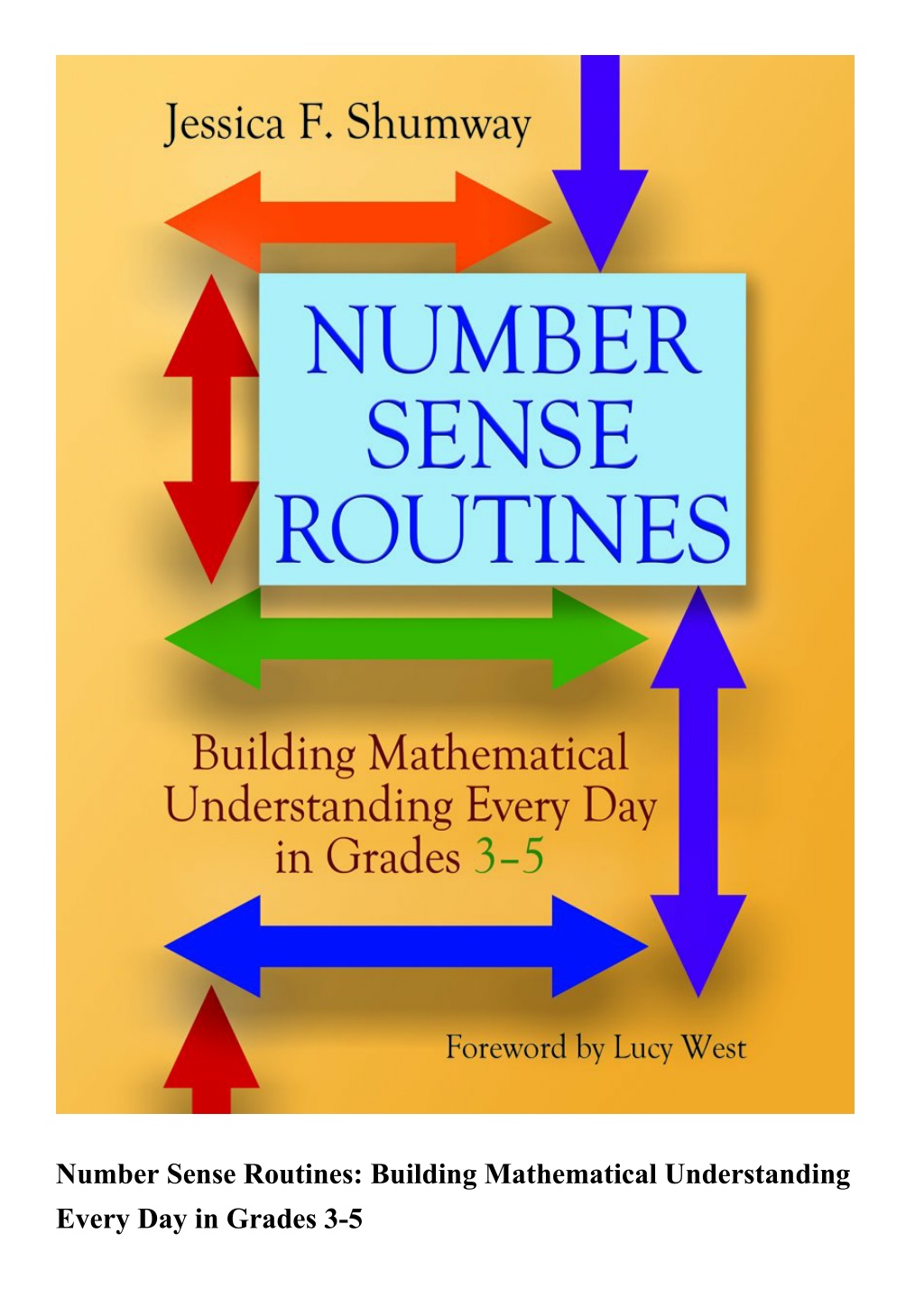 PPT - READ Number Sense Routines Building Mathematical Understanding ...