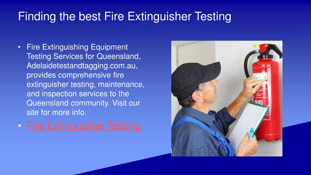 PPT Finding the best Fire Extinguisher Testing PowerPoint Presentation ID11710627