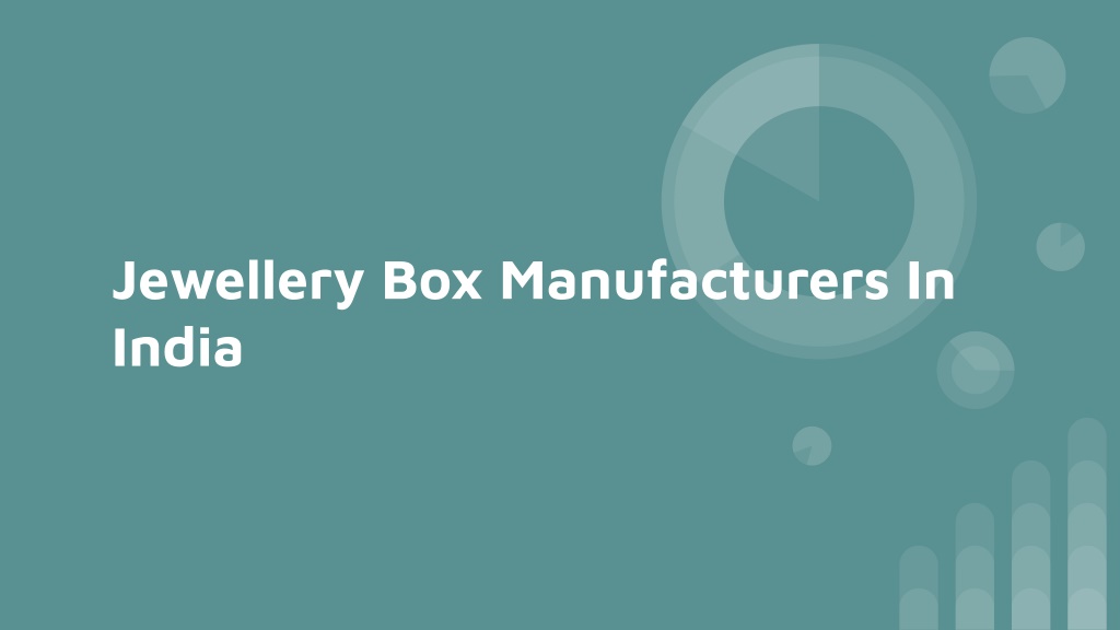 Jewellery Box Manufacturers In India