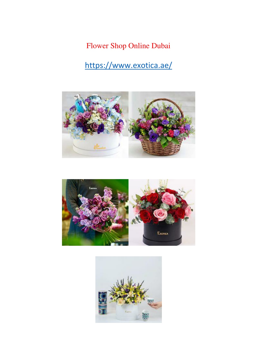 PPT flowers online dubai PowerPoint Presentation, free download ID