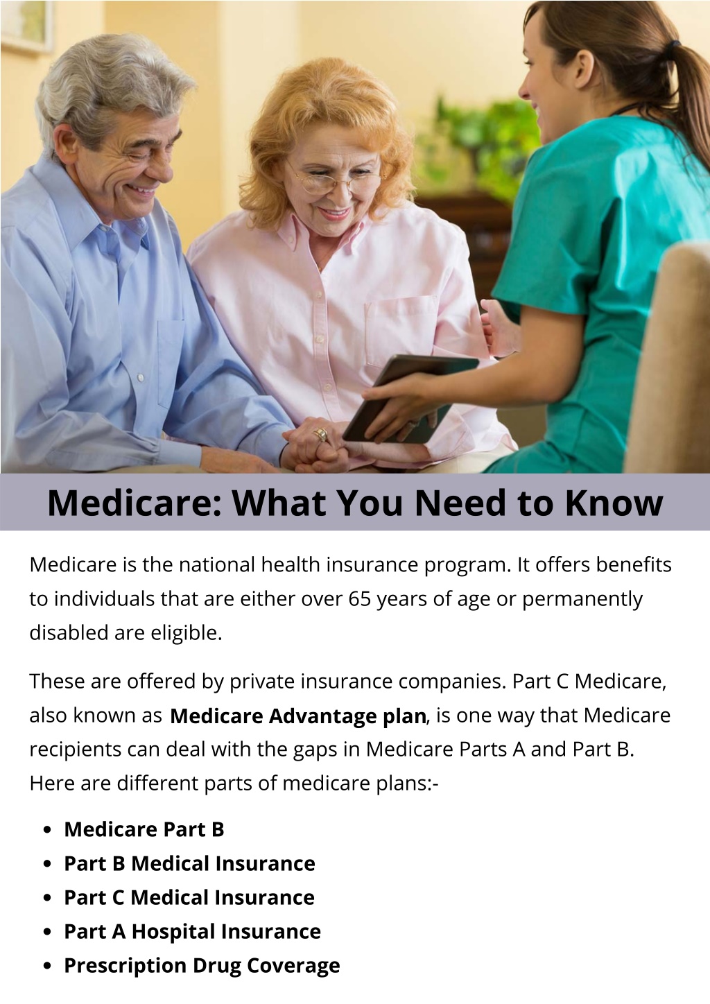 PPT - Medicare What You Need to Know PowerPoint Presentation, free ...