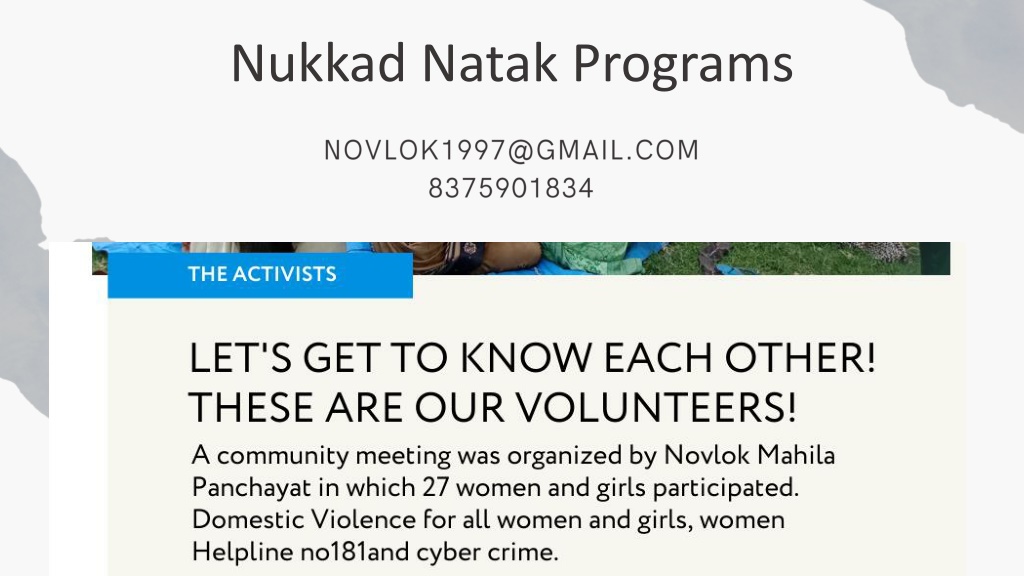 PPT - Nukkad Natak Programs || Best NGO in India || Women Empowerment ...
