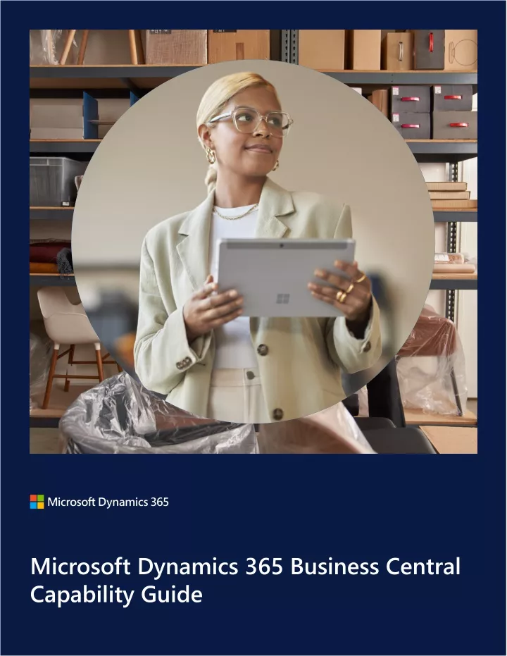 PPT - Microsoft Dynamics 365 Business Central Capability Guide ...