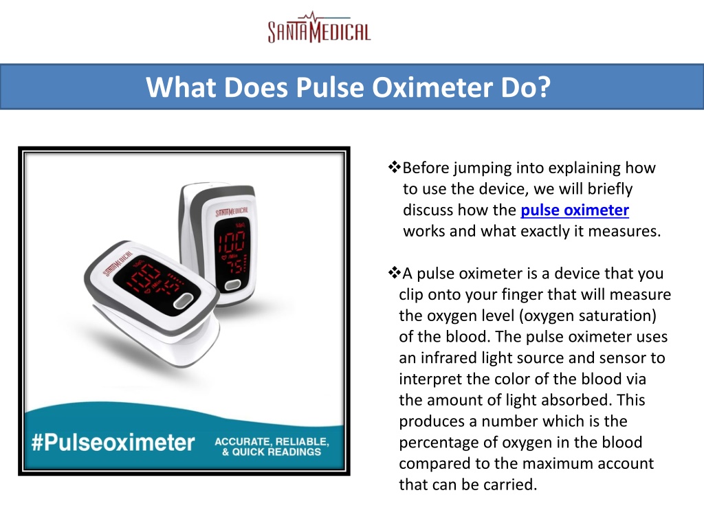 Ppt Pulse Oximeter How To Use It Properly Powerpoint Presentation Free Download Id