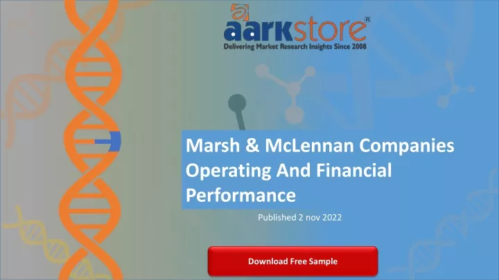 PPT - Marsh & McLennan Companies Operating And Financial Performance ...