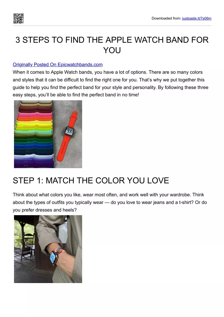 ppt-3-steps-to-find-the-apple-watch-band-for-you-powerpoint