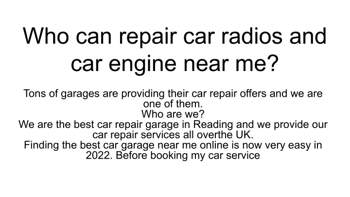 replace engine near me
