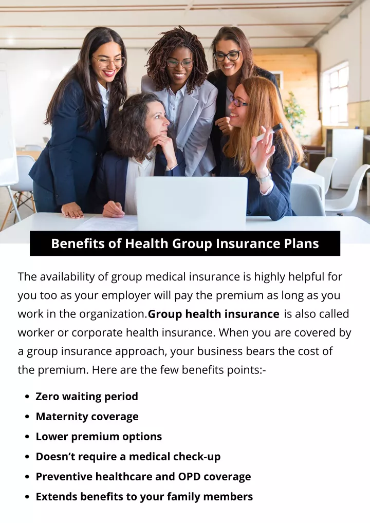 Benefits Of Group Health Insurance