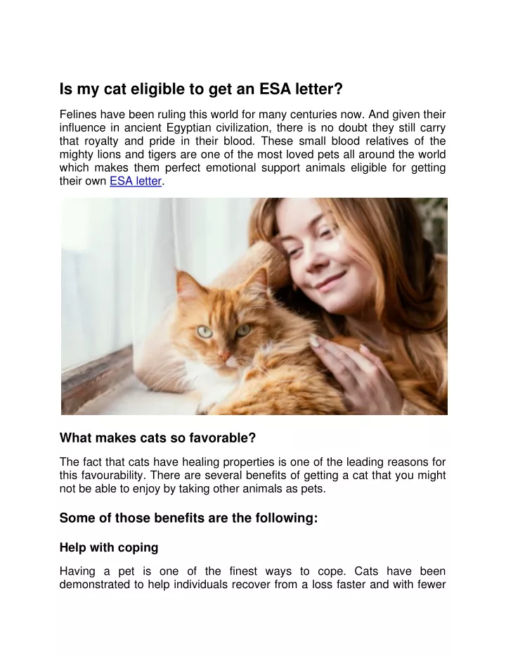 PPT Is My Cat Eligible To Get An ESA Letter PowerPoint Presentation ppt-is-my-cat-eligible-to-get-an-esa-letter-powerpoint-presentation