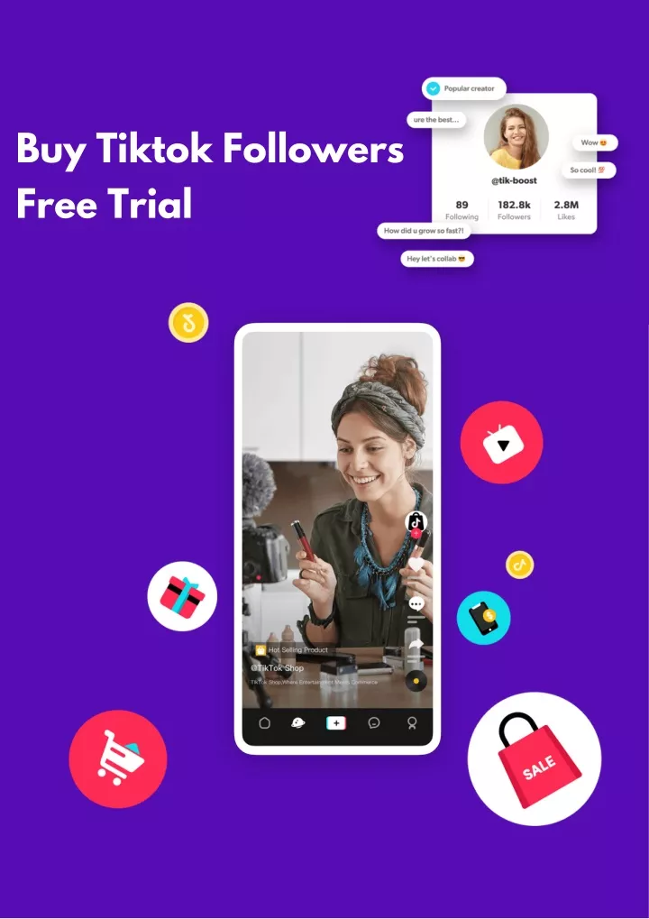 PPT - Buy Tiktok Followers Free Trial PowerPoint Presentation, free