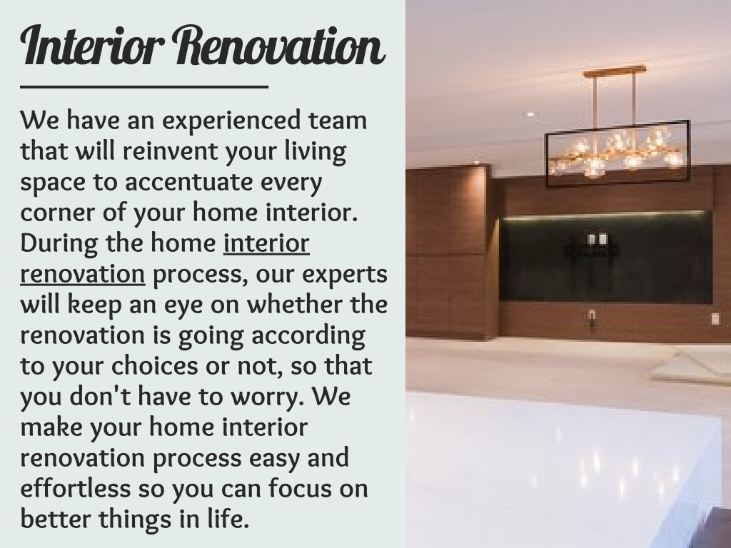 PPT - Home Renovation Services in Richmond Hill | Kitchen Renovation ...