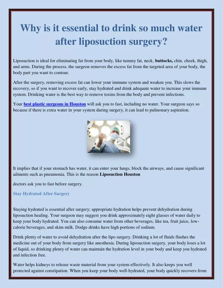 ppt-why-is-it-essential-to-drink-so-much-water-after-liposuction