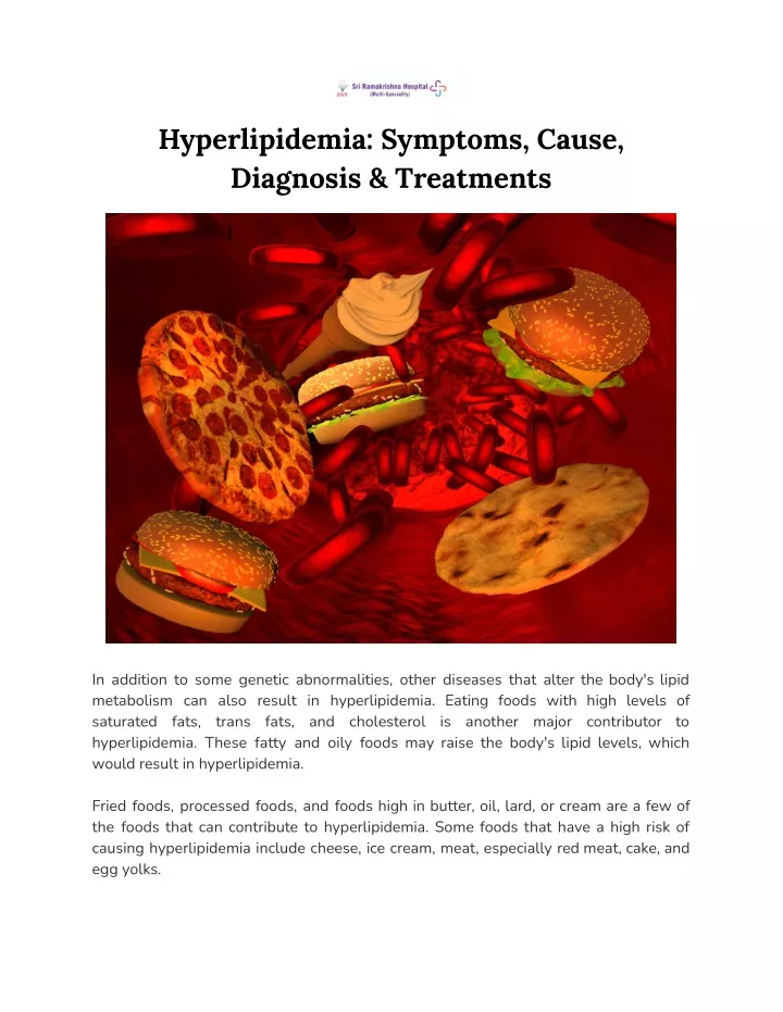 Ppt Hyperlipidemia Symptoms Cause Diagnosis And Treatments Powerpoint Presentation Id11723004 6375