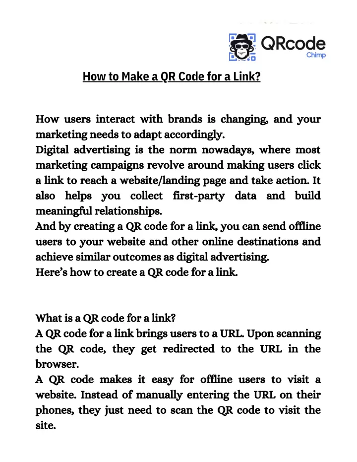PPT How To Make A QR Code For A Link PowerPoint Presentation Free 