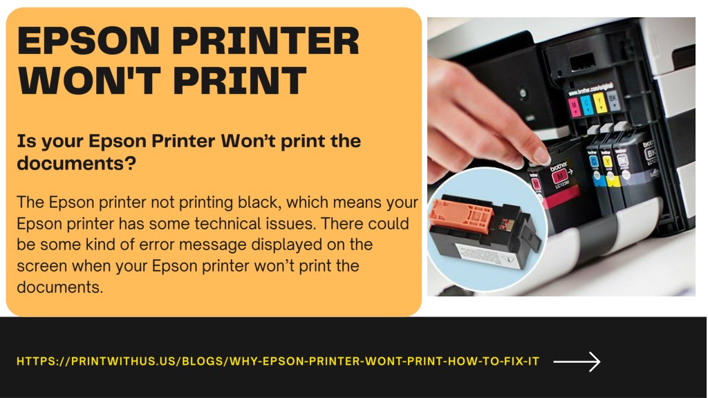 PPT Troubleshooting Methods To Fix Epson Printer Not Printing Black 