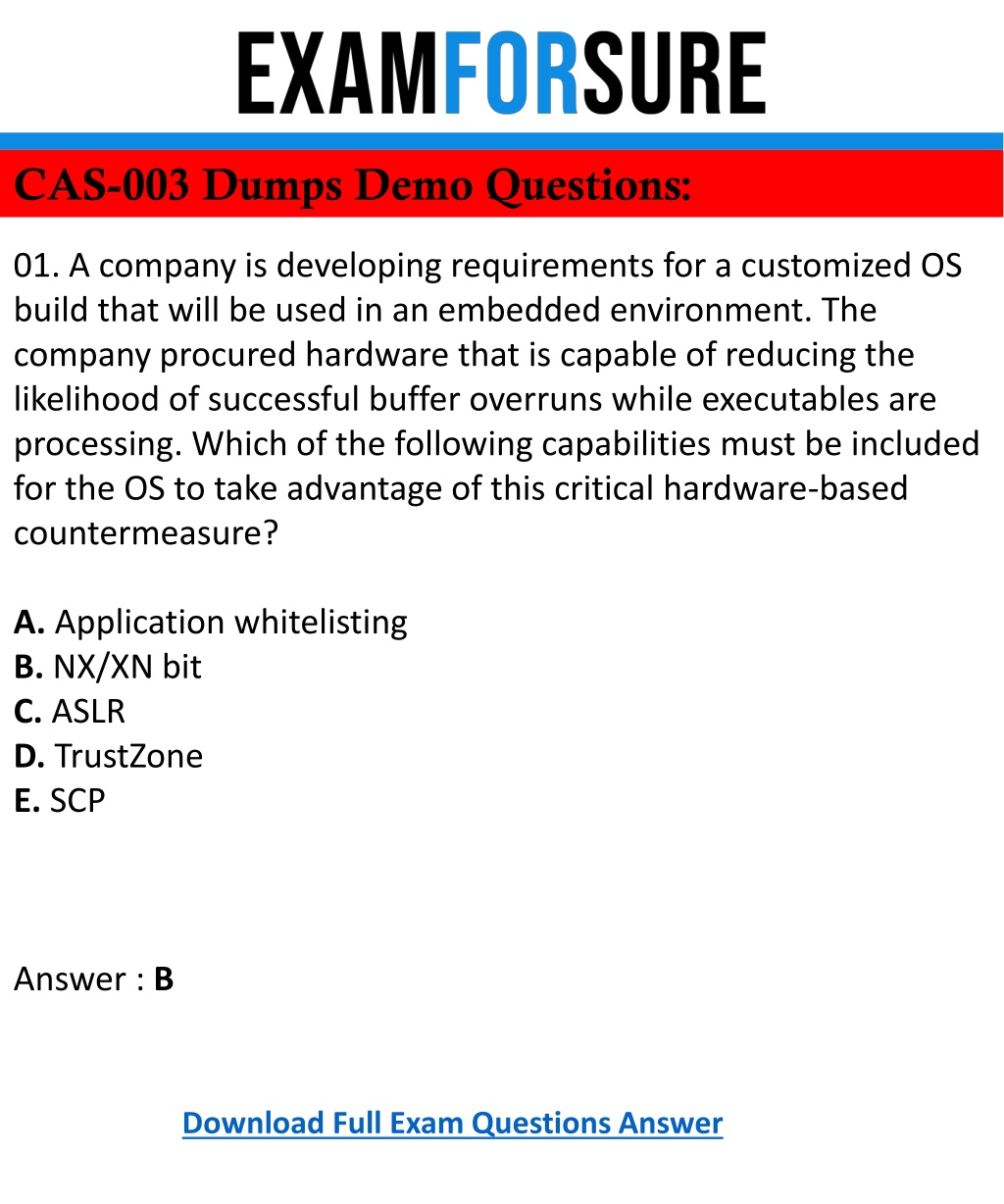 CAS-003 Valid Exam Discount