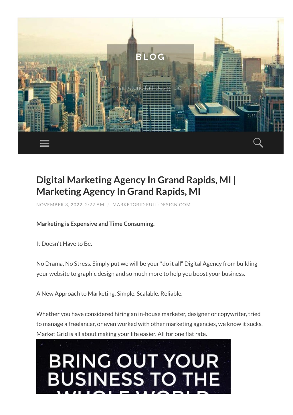 PPT Web Design Company Grand Rapids, MI Marketing Agency Grand Rapids, MI Market