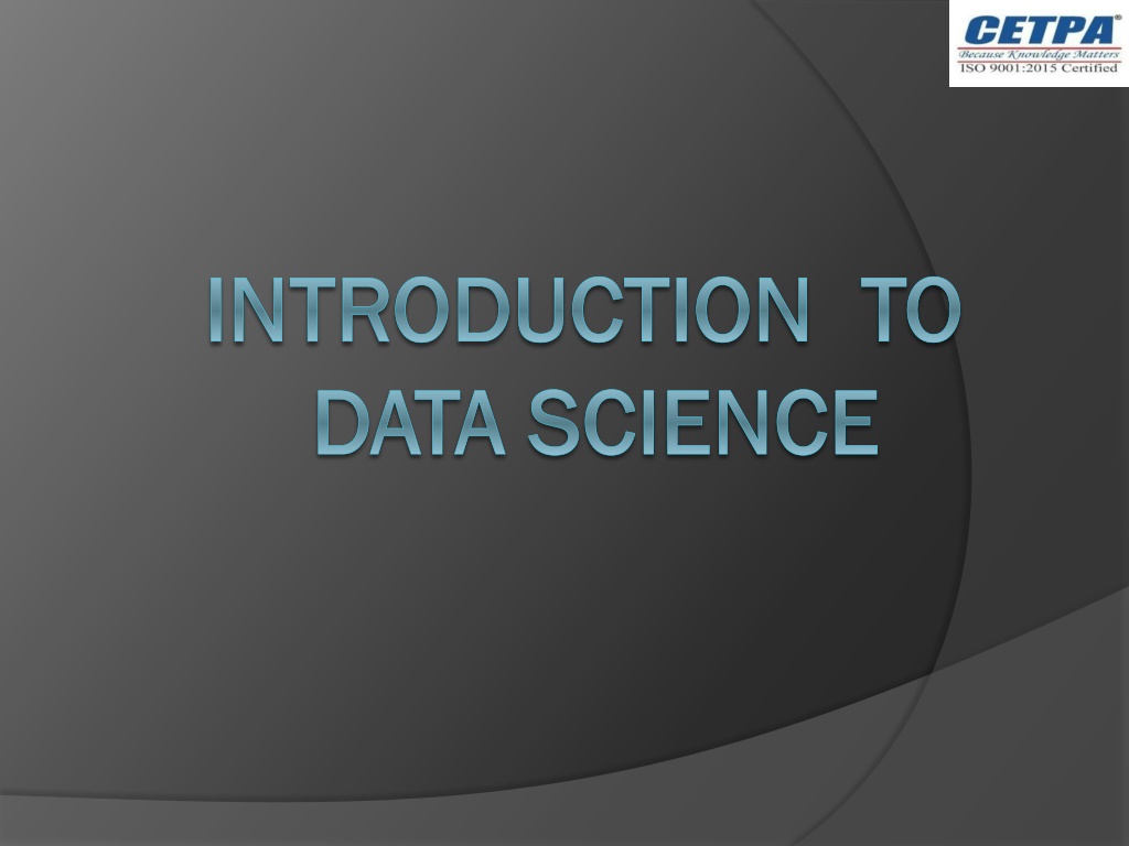 PPT - Introduction to Data Science PowerPoint Presentation, free ...