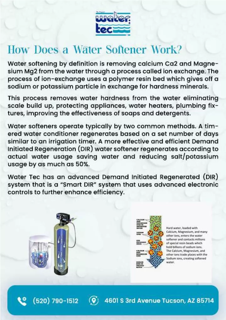 PPT water softener and filtration system Tucson PowerPoint