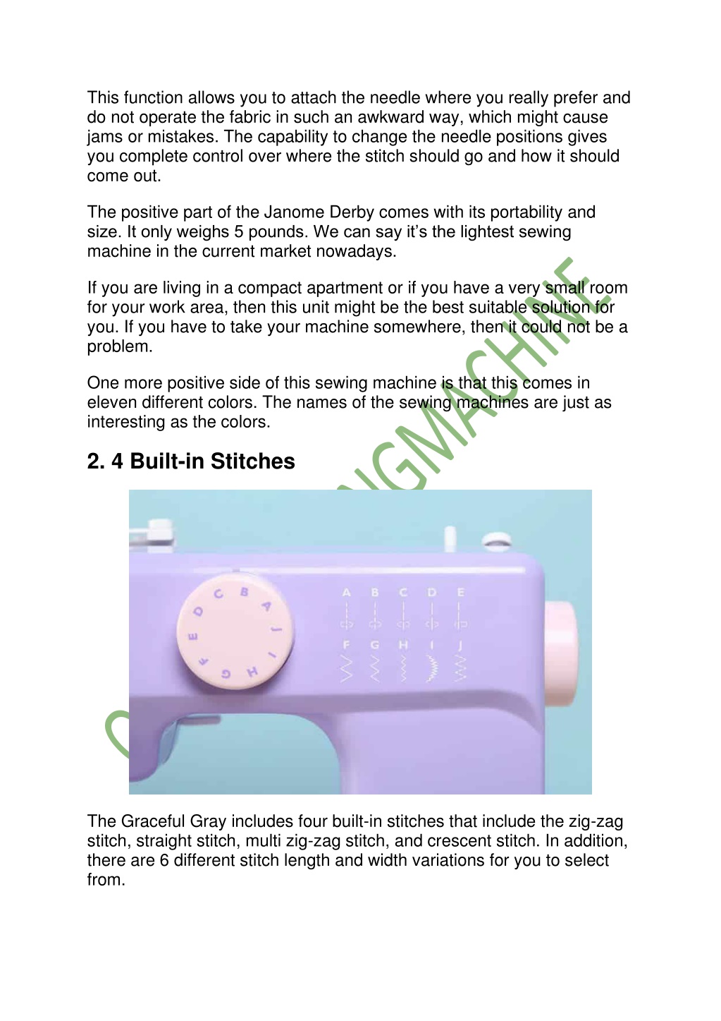 PPT This Janome Derby Sewing Machine Review Will Blow You November