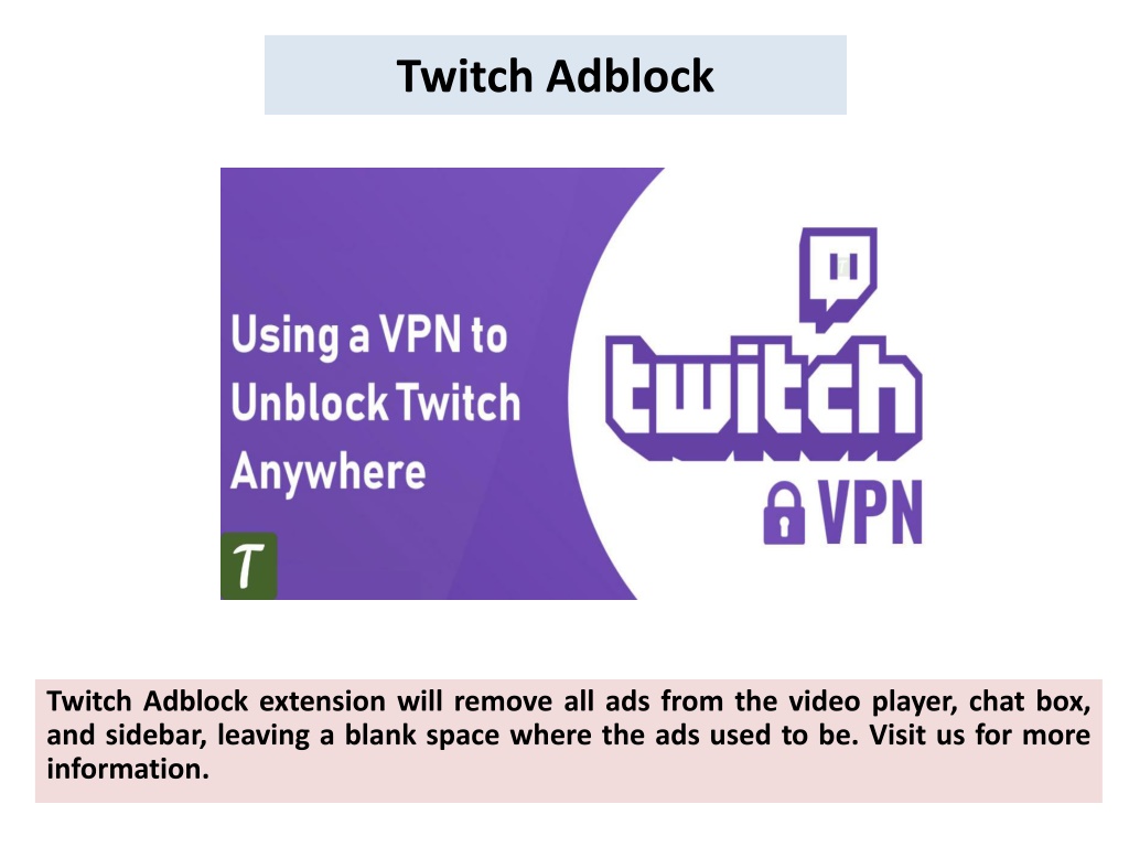 PPT Twitch Adblock PowerPoint Presentation, free download ID11727190