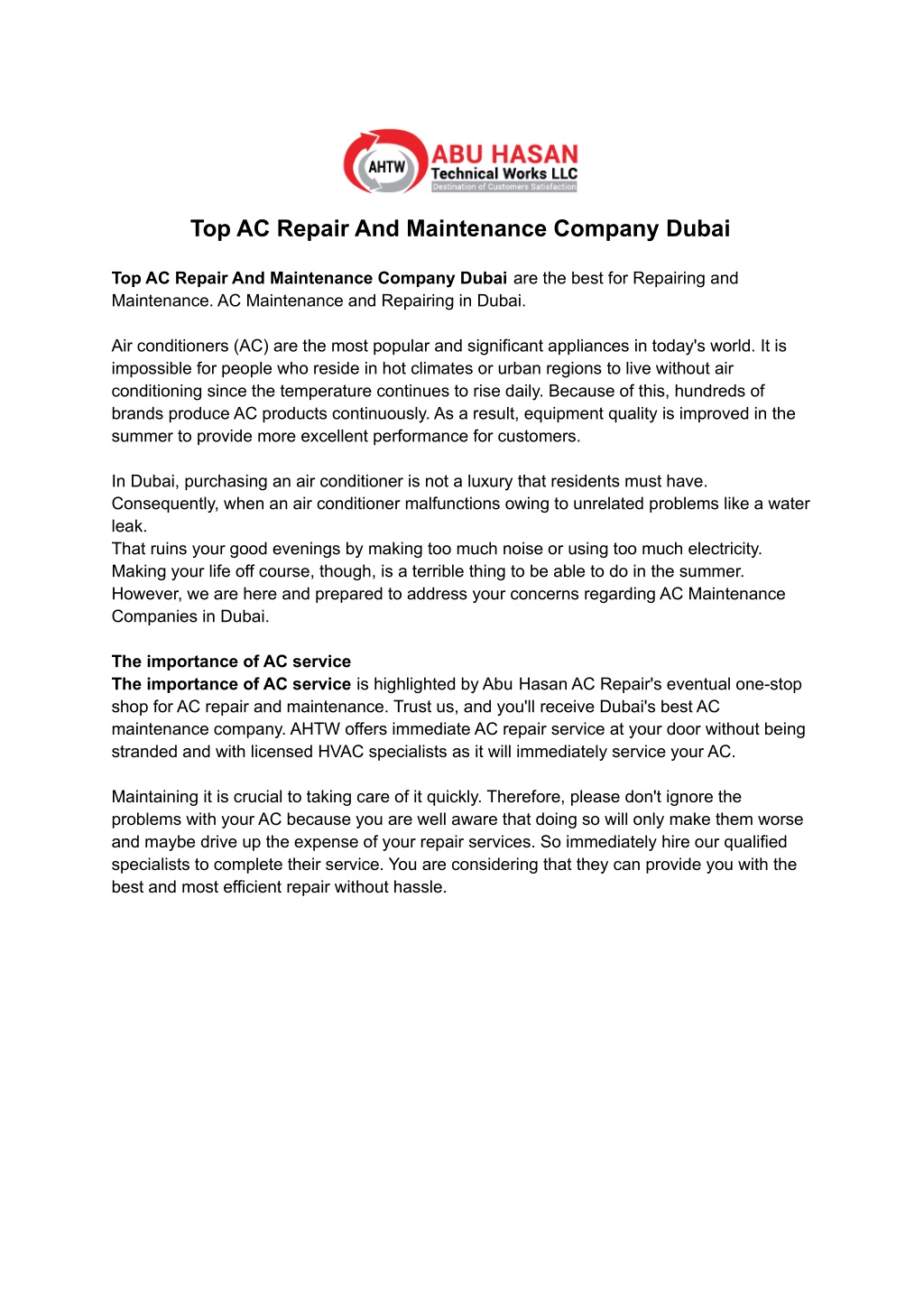 ppt-top-ac-repair-and-maintenance-company-dubai-powerpoint