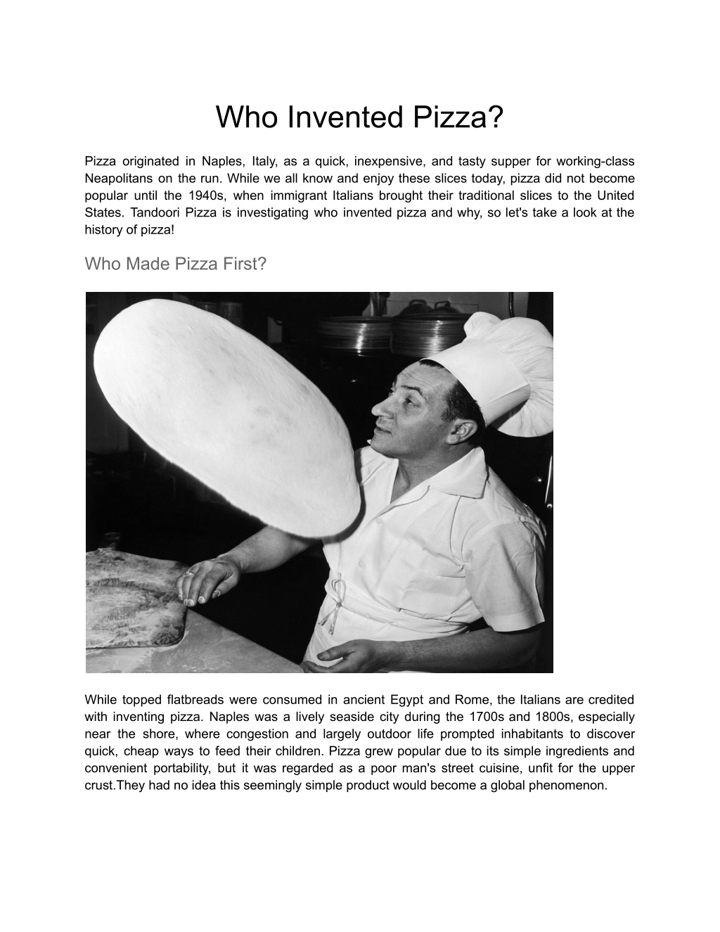 PPT Who Invented Pizza PowerPoint Presentation, free download ID