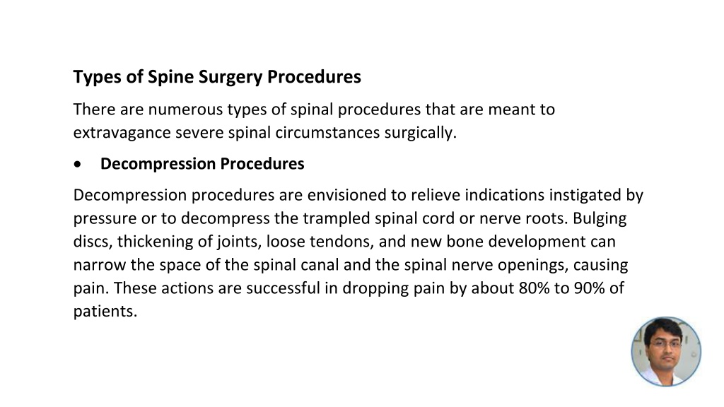 PPT - What are the Different Types of Spine Surgery Procedure ...