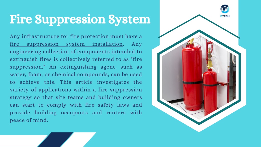 Ppt What Is A Fire Suppression System And How Does It Perform