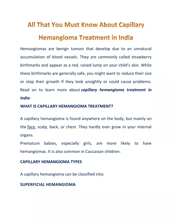 Ppt Hemangiomas And Vascular Malformations Powerpoint Presentation