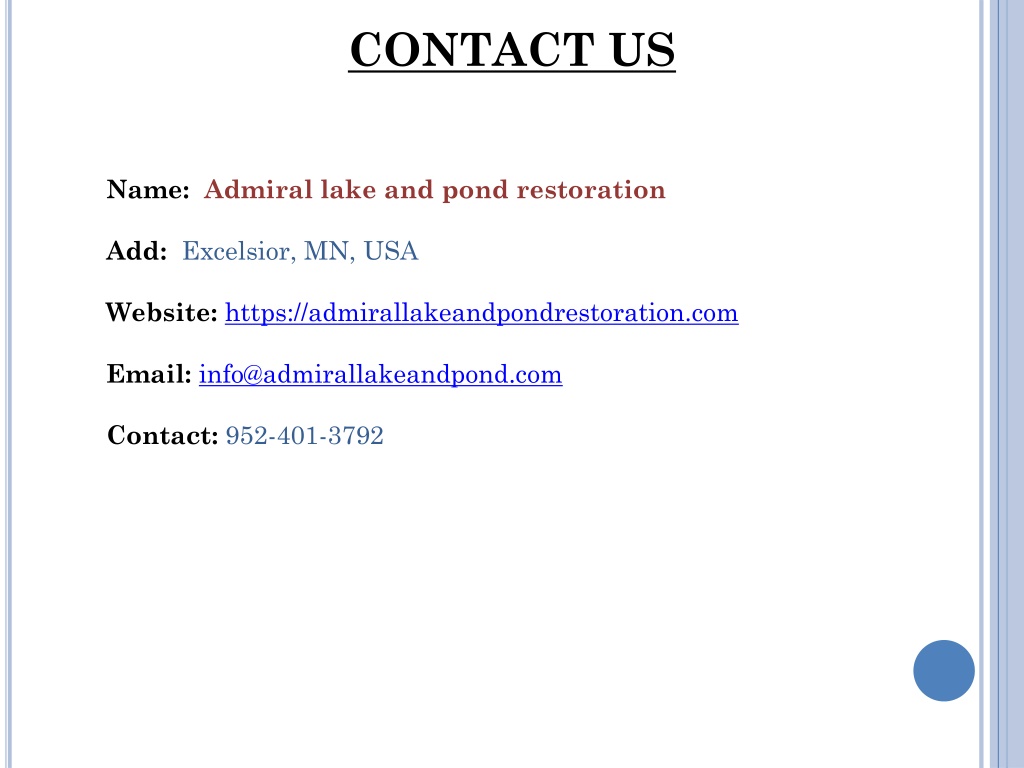 PPT Top Pond Aerator Manufacturers in Excelsior, Minnesota PowerPoint