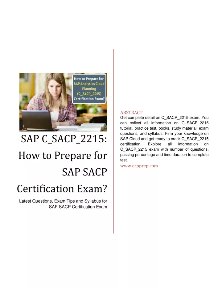 Exam C-SAC-2215 Assessment