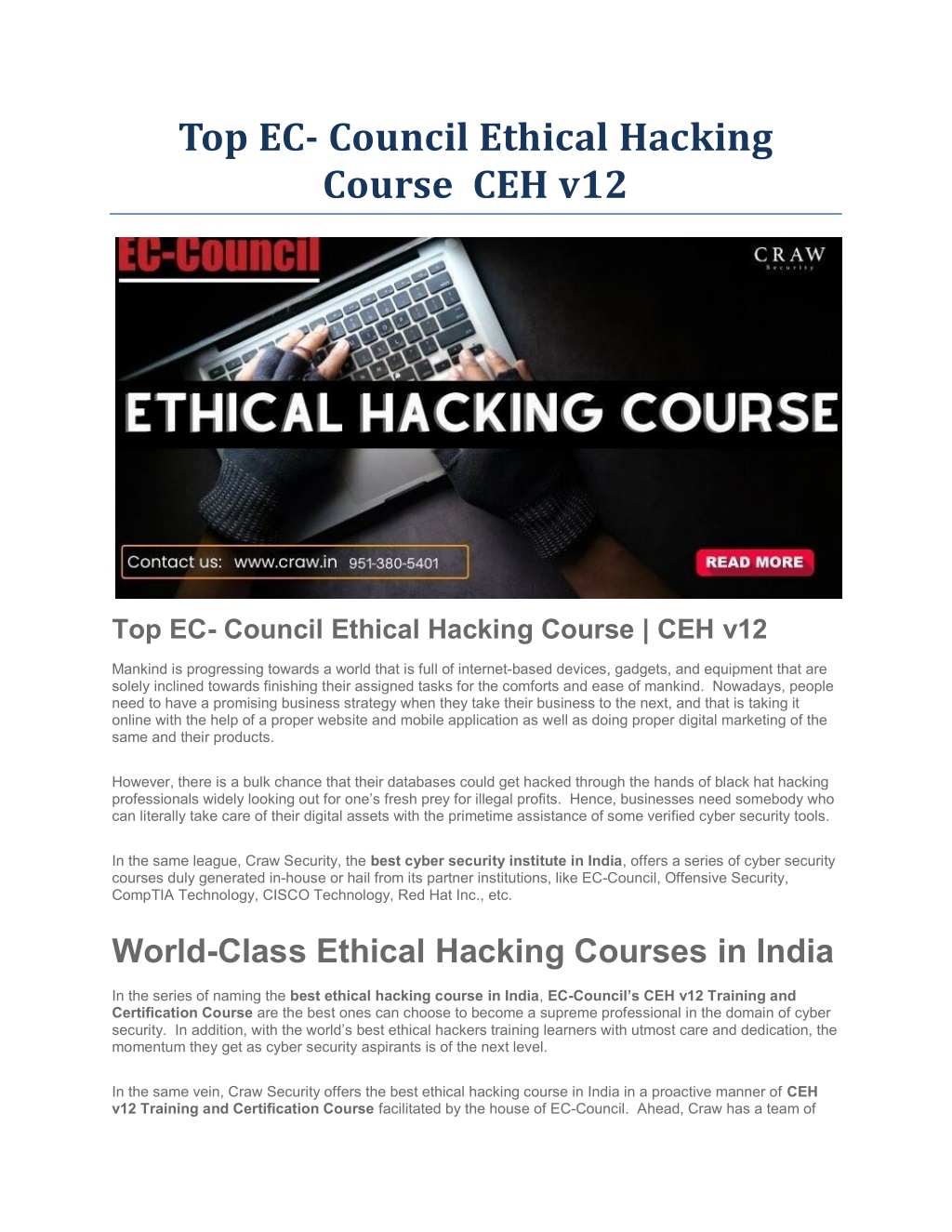 PPT - Top EC- Council Ethical Hacking Course CEH V12 PowerPoint ...