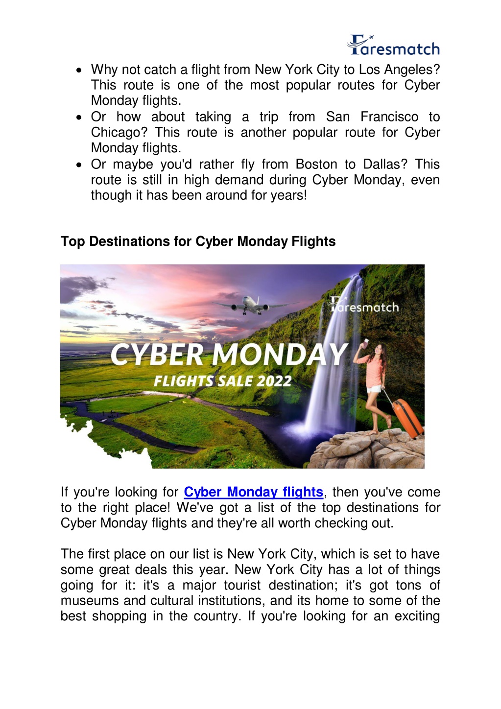 PPT Cyber Monday Flight Deals 2022 PowerPoint Presentation, free