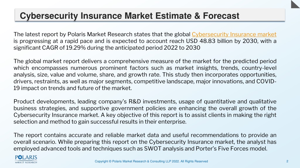 Ppt Cybersecurity Insurance Market Powerpoint Presentation Free Download Id 11737869