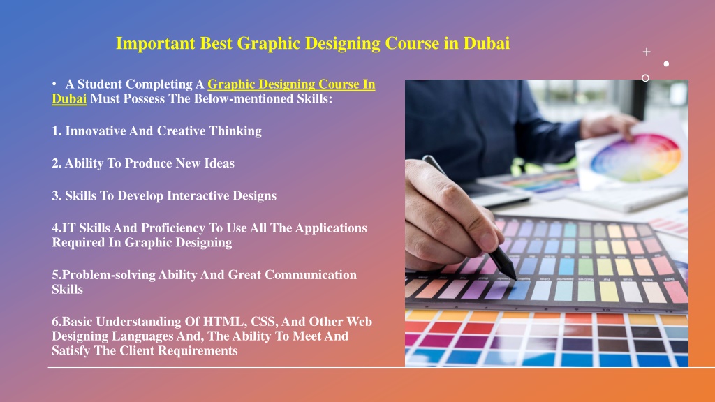 PPT - Why You Go to Join Graphic Design Course in Dubai - Elegant ...