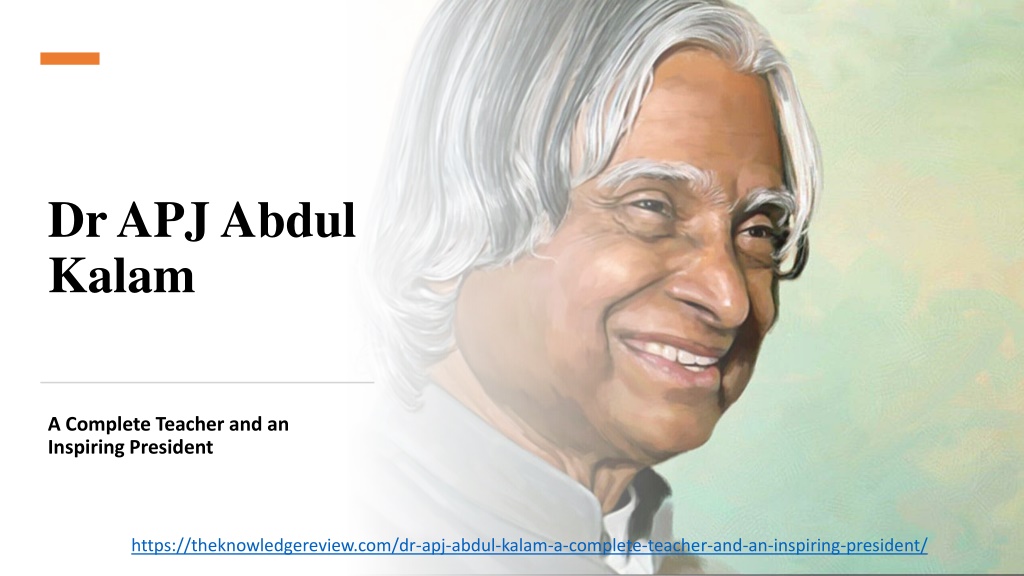 apj abdul kalam ppt presentation free download