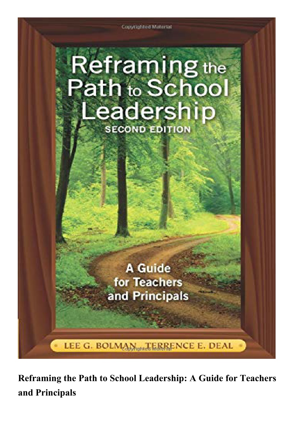 PPT - eBOOK Reframing the Path to School Leadership A Guide for ...