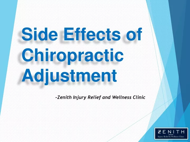 ppt-side-effects-of-chiropractic-adjustment-powerpoint-presentation