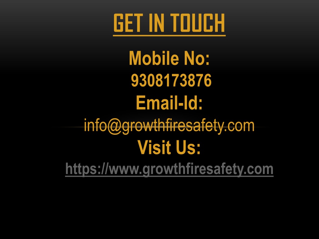 Ppt Enroll With The Top Fire Safety Officer Training Institute In Jamshedpur With Expert 