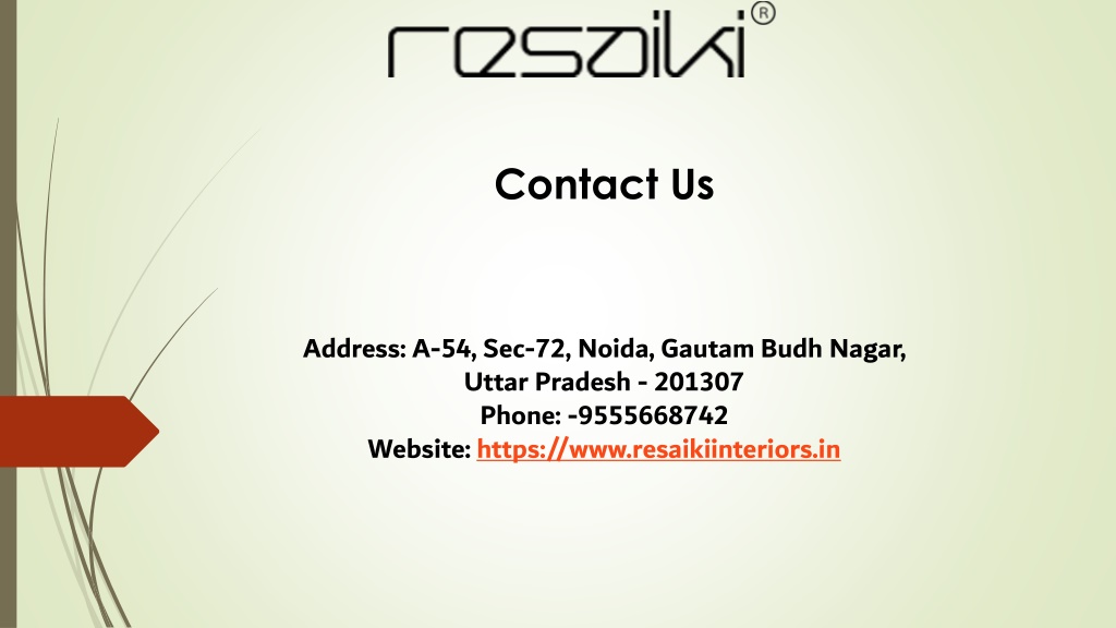 PPT Office Interior Designers in Pune Resaiki Interior PowerPoint