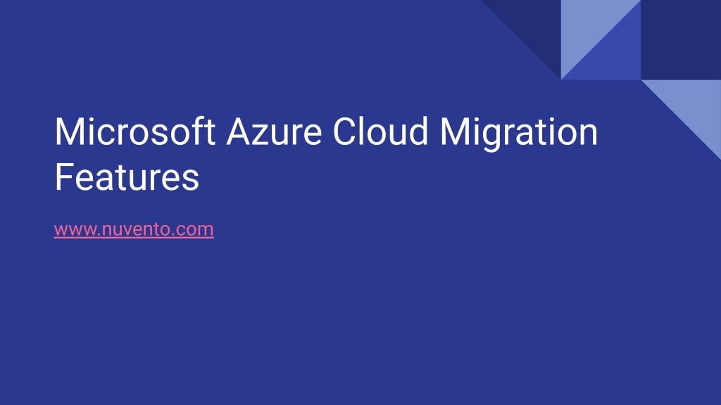 PPT - Capabilities for Azure Cloud Migration PowerPoint Presentation ...