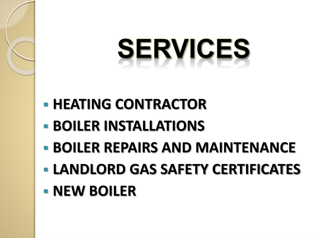PPT Best Boiler Repairs and Maintenance in Willington PowerPoint