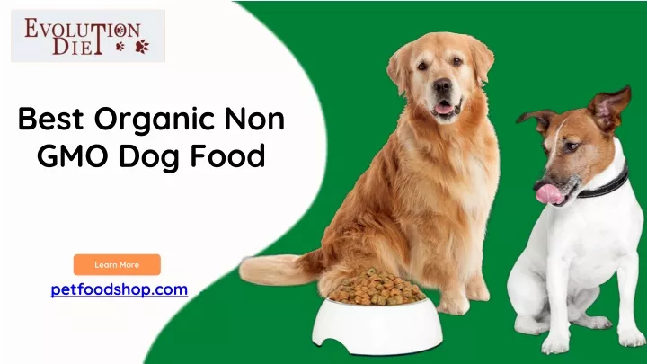 PPT - Best Organic Non GMO Dog Food - Evolution Diet Pet Food ...