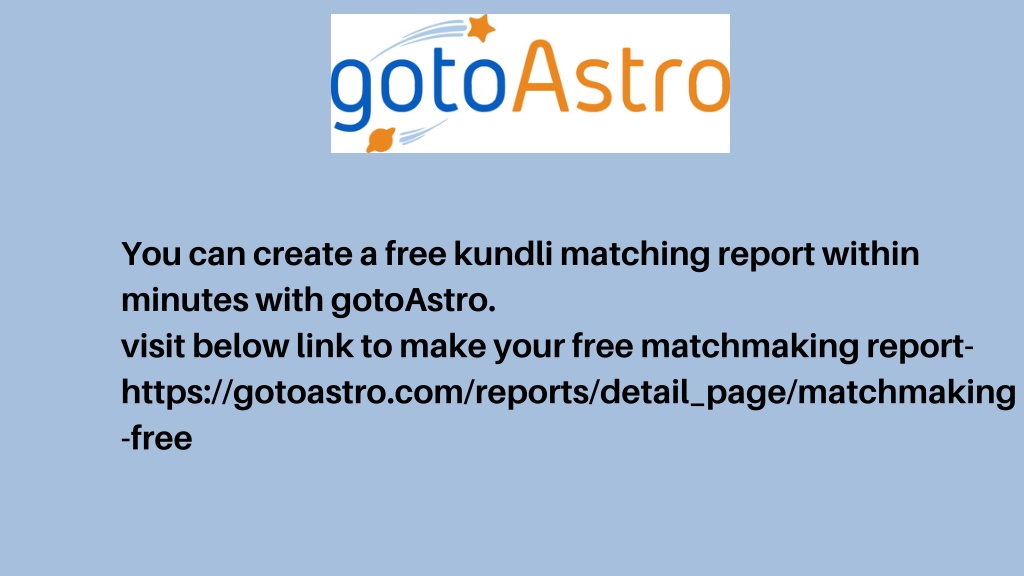 PPT - Generate Free Kundli Report PowerPoint Presentation, Free ...