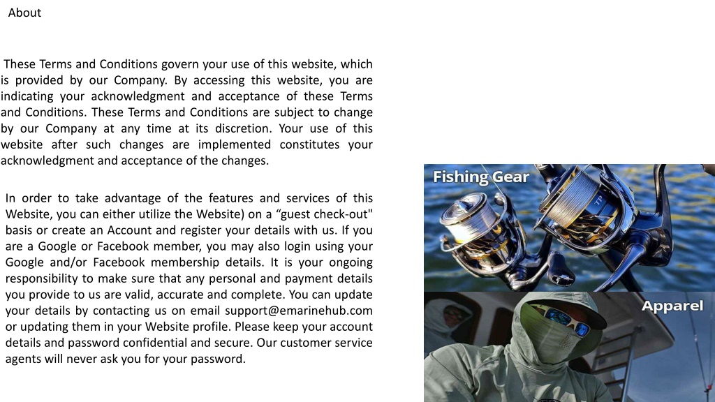 PPT Fishing Equipment Stores in Dubai PowerPoint