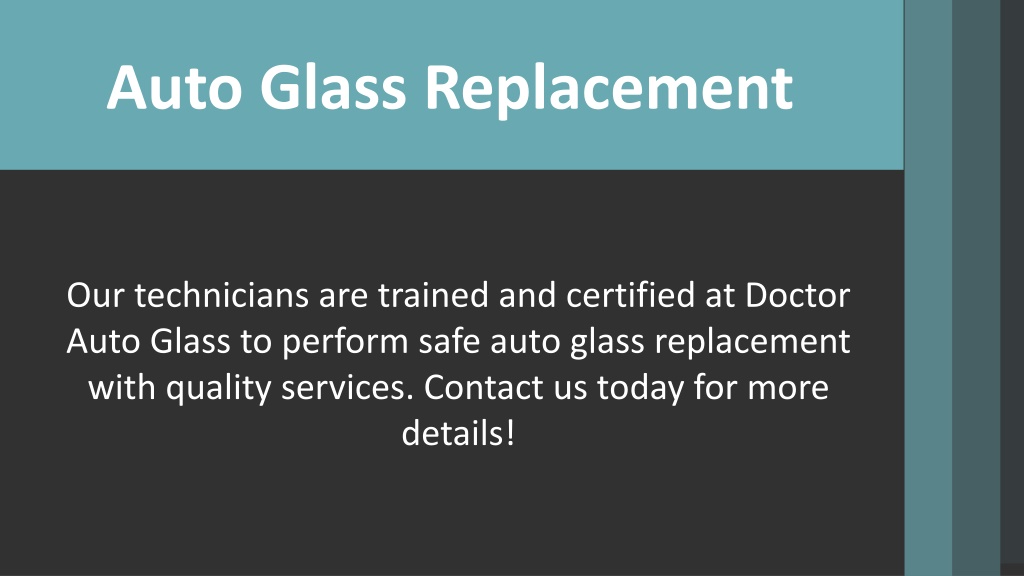 PPT Auto Glass Services PowerPoint Presentation, free download ID